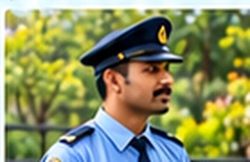 Illustrative image representing security & facility personnel